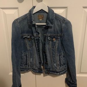 American Eagle Cropped Jean Jacket